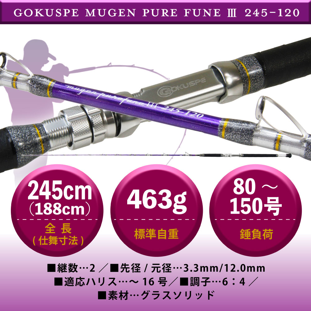 3代目無限ピュア船 Purple Edition - gokuspe