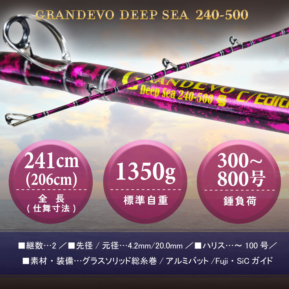 二代目 GRANDEVO DeepSea 240-400/240-500