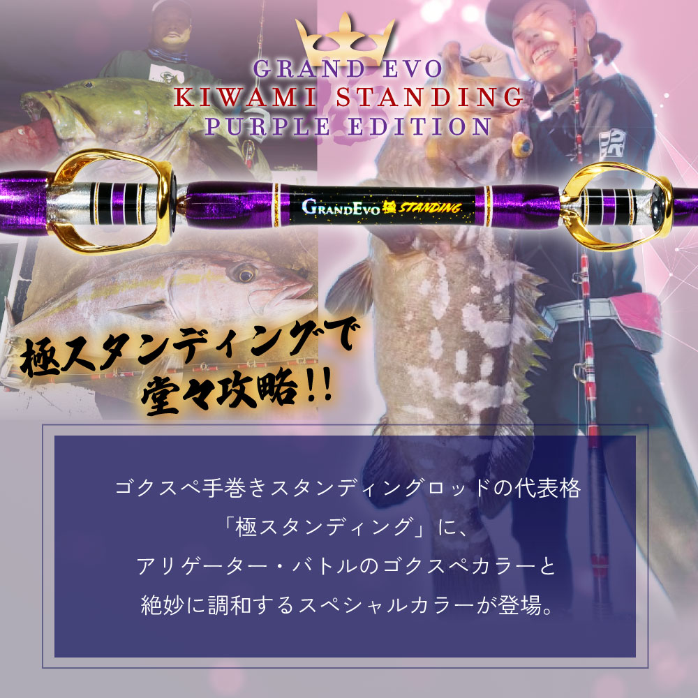 GRANDEVO 極STANDING 160/170 Purple Edition
